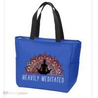 Heavily Meditated Spiritual Daily Meditation Zen Tote Bag thumb 3