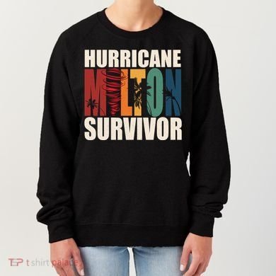 Hurricane Milton Survivor Florida Awareness Women's Sweatshirt