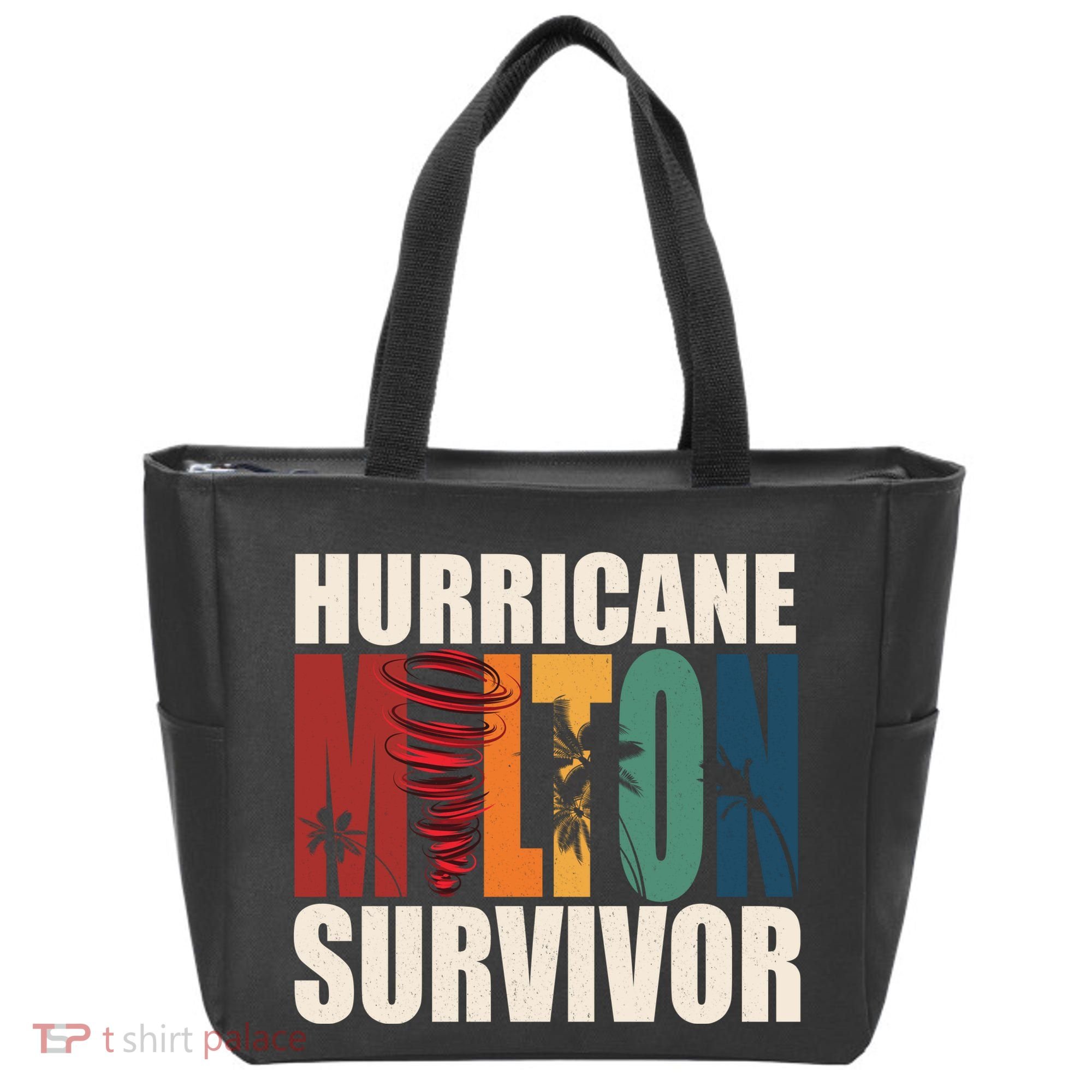 Hurricane Milton Survivor Florida Awareness Tote Bag