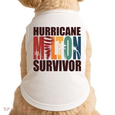Hurricane Milton Survivor Florida Awareness Doggie Tank