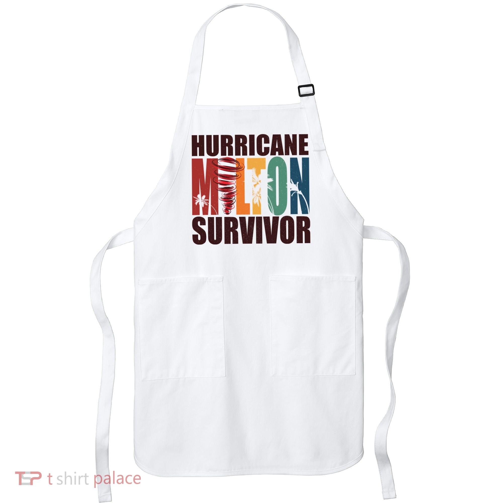 Hurricane Milton Survivor Florida Awareness Apron