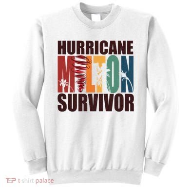 Hurricane Milton Survivor Florida Awareness Sweatshirt