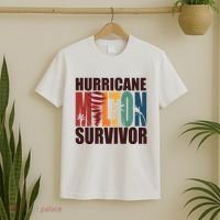 Hurricane Milton Survivor Florida Awareness T-Shirt thumb 2