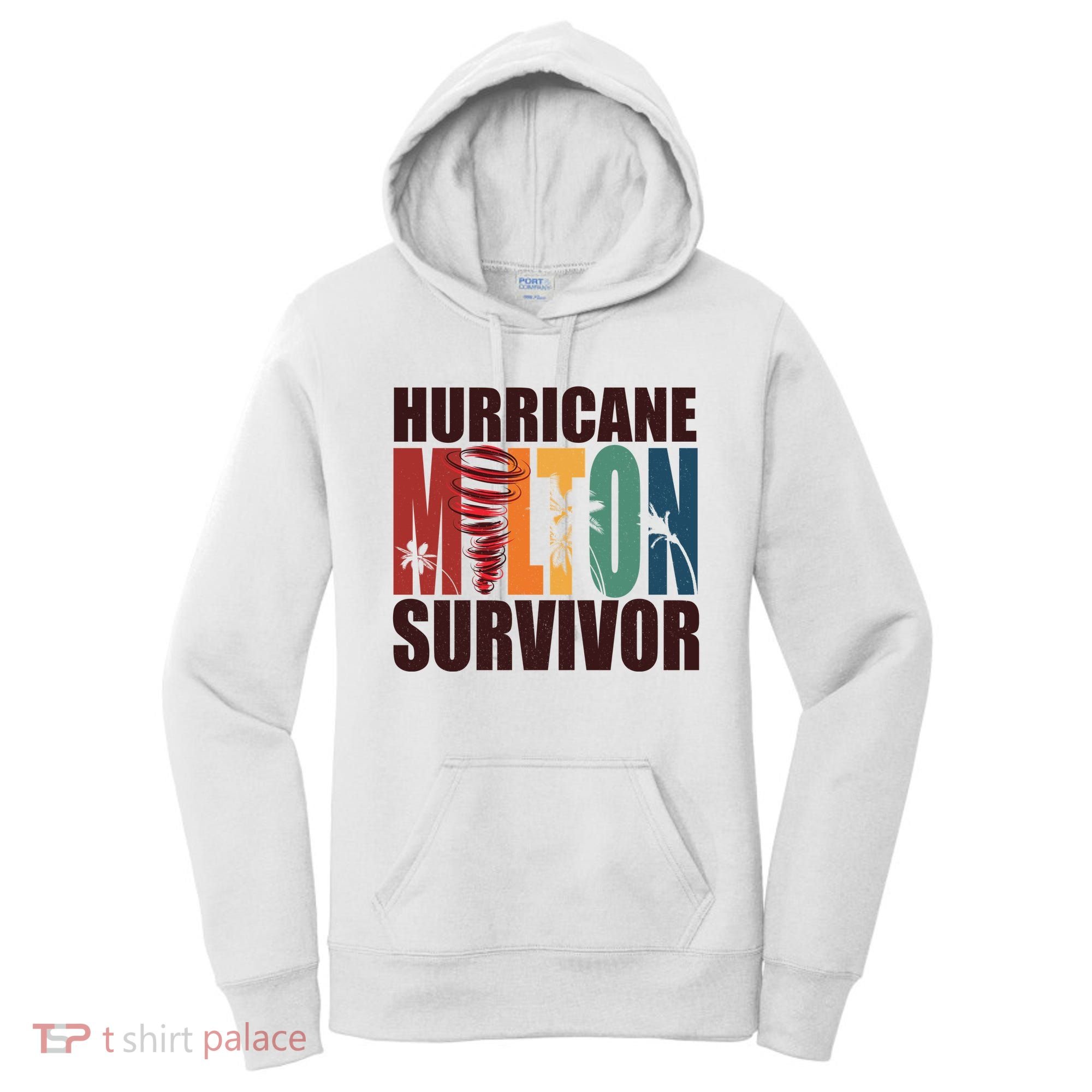 Hurricane Milton Survivor Florida Awareness Women's Hoodie