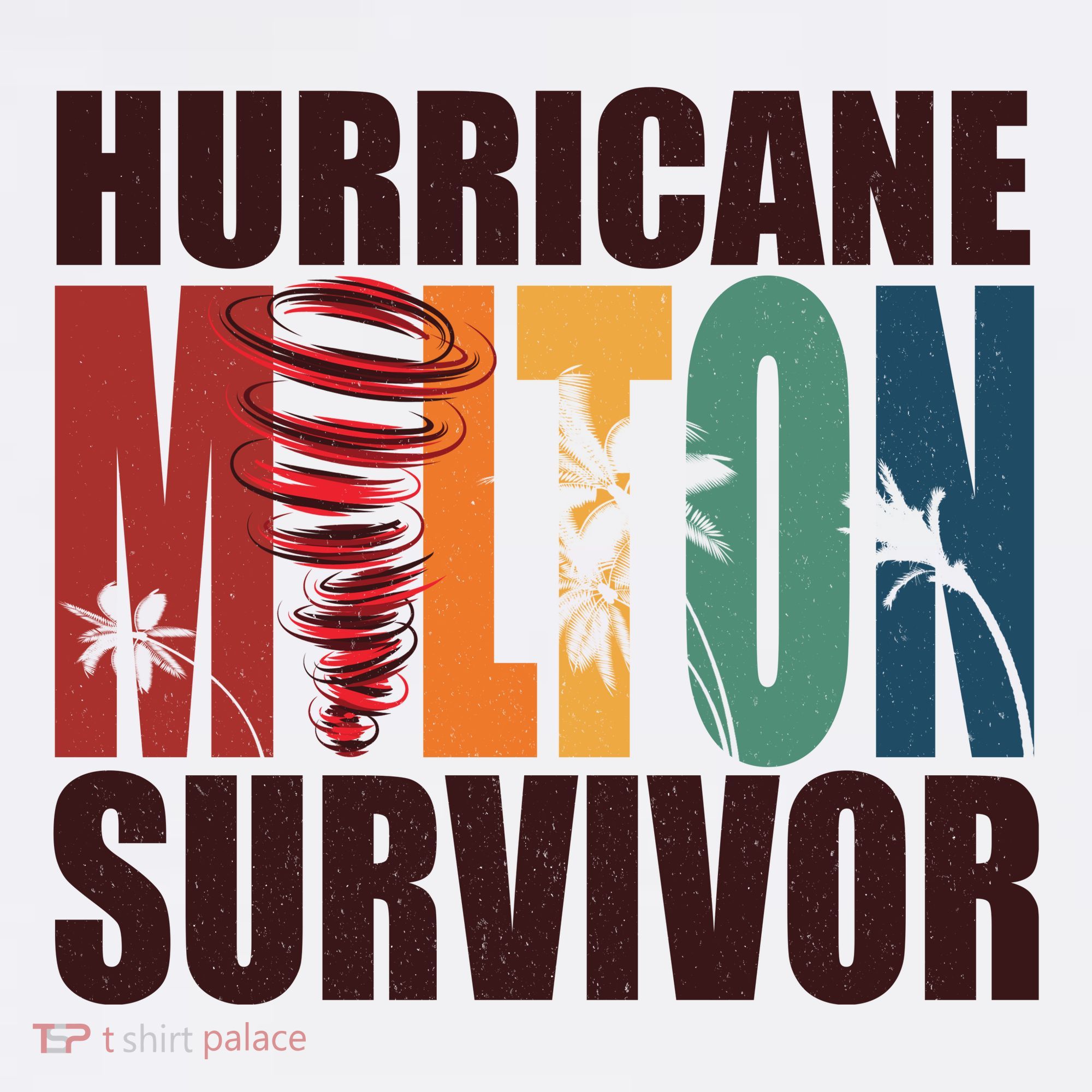 Hurricane Milton Survivor Florida Awareness Mousepad
