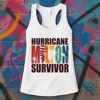 Hurricane Milton Survivor Florida Awareness Women's Tank Top thumb 3