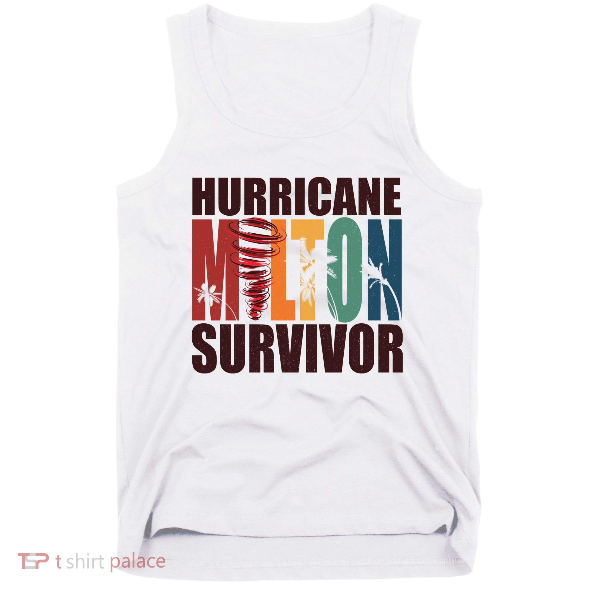Hurricane Milton Survivor Florida Awareness Tank Top