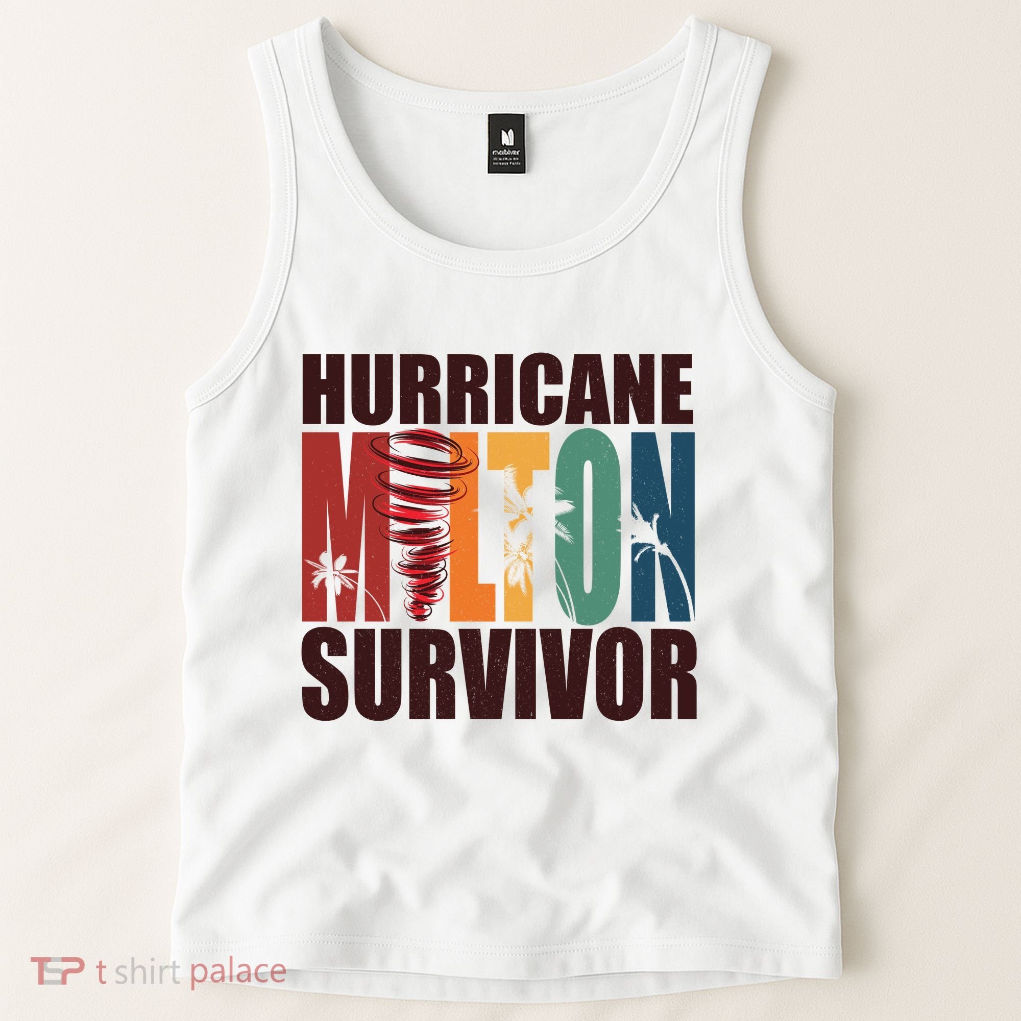 Hurricane Milton Survivor Florida Awareness Tank Top