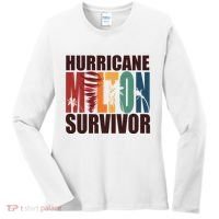 Hurricane Milton Survivor Florida Awareness Women's Long Sleeve Shirt thumb 0