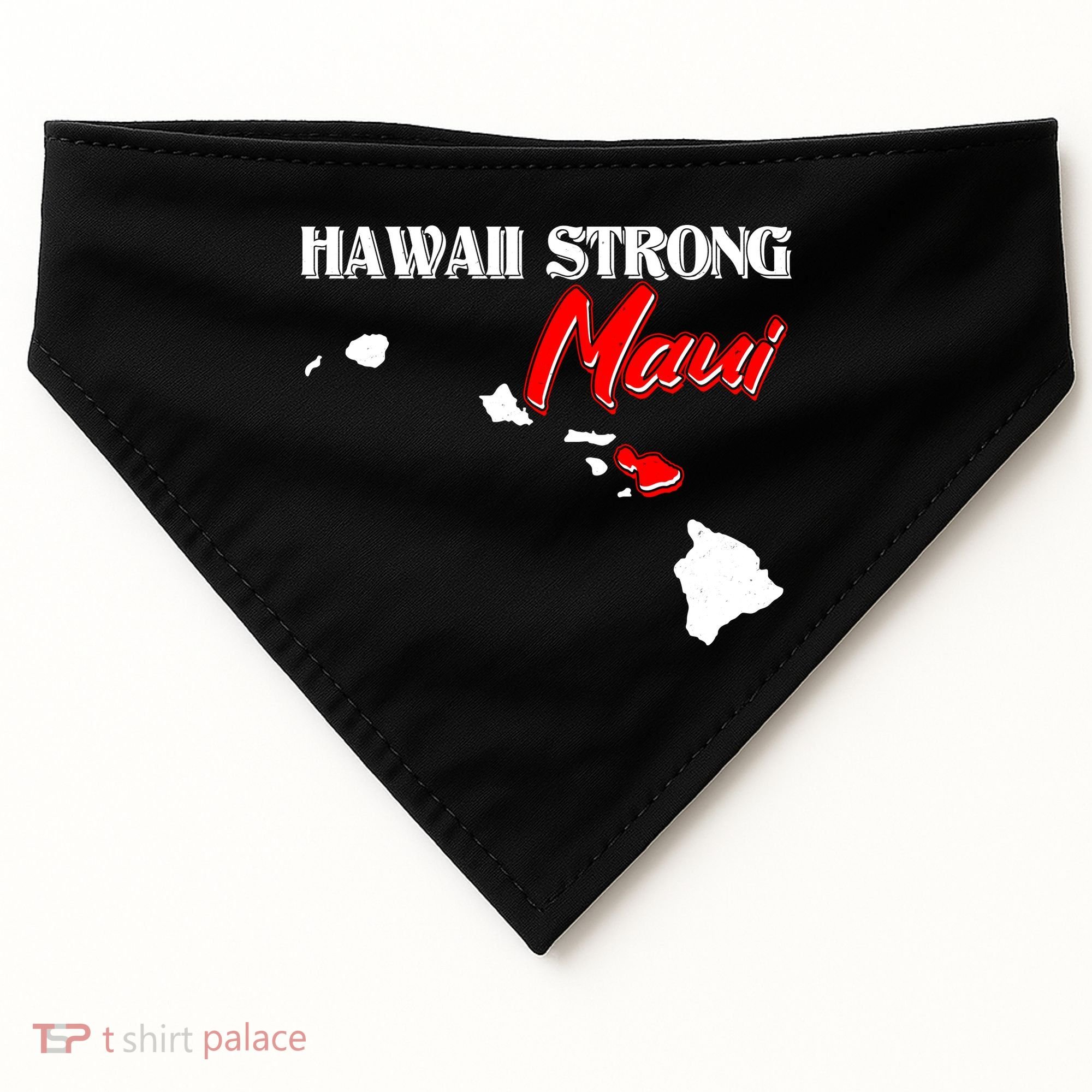 Hawaii Maui Strong USA-Made Doggie Bandana