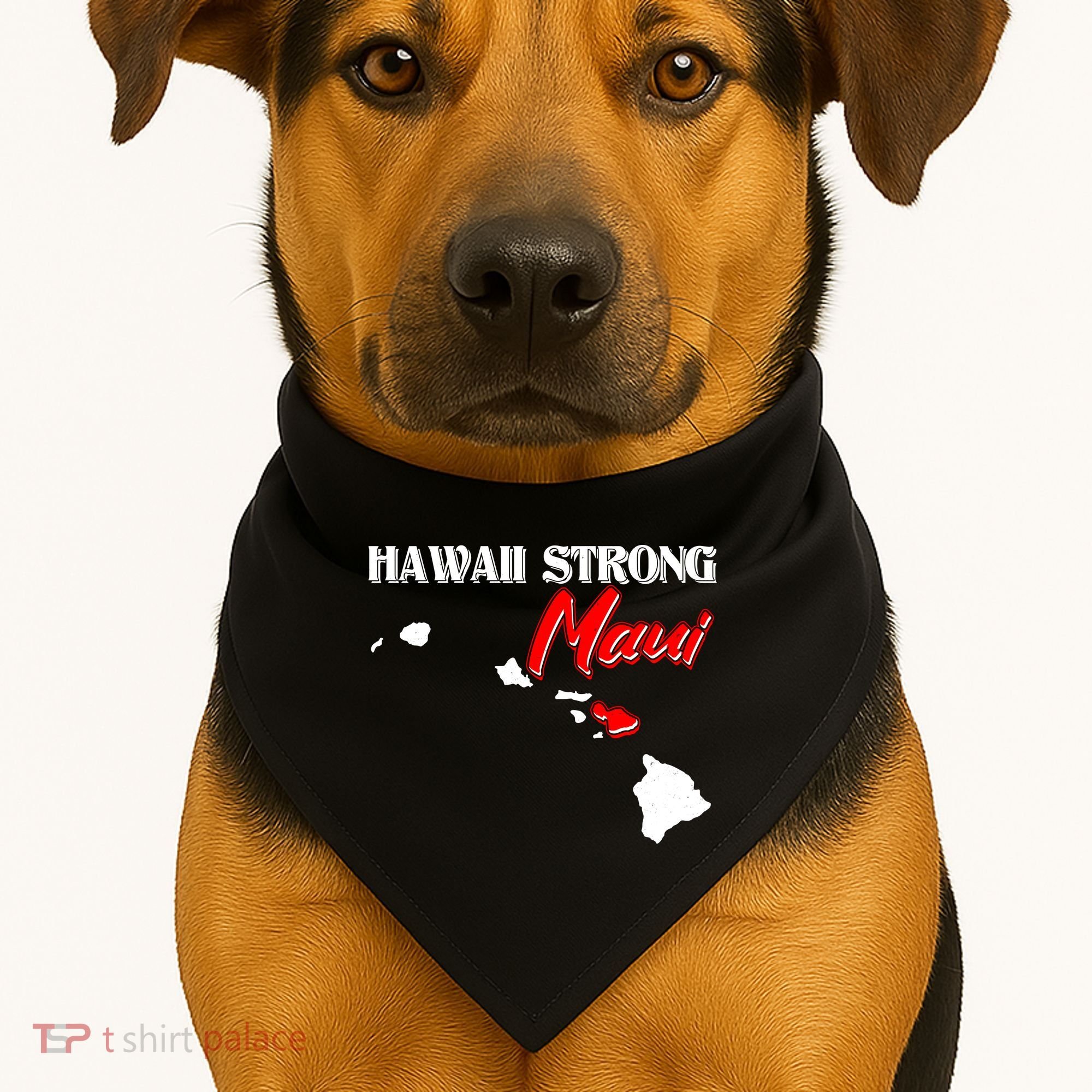 Hawaii Maui Strong USA-Made Doggie Bandana