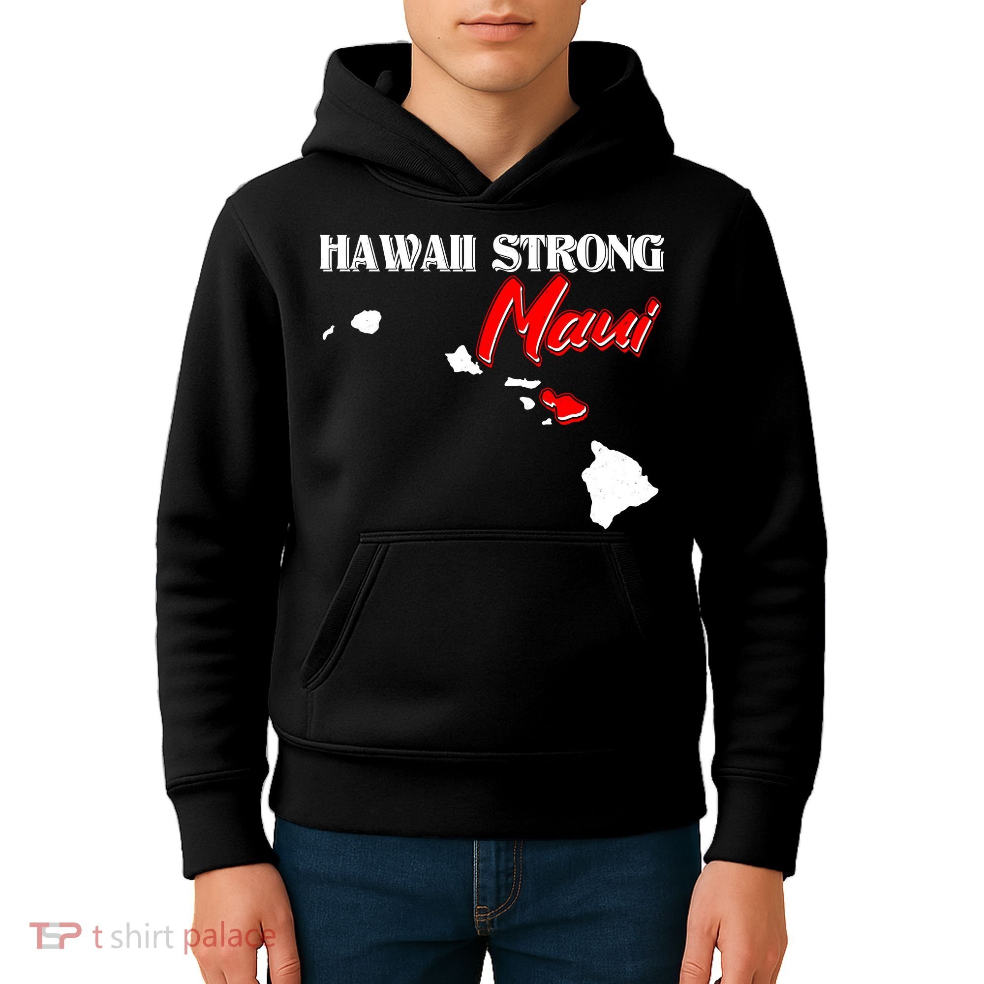 Hawaii Maui Strong Kids Hoodie