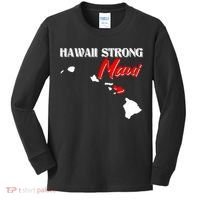 Hawaii Maui Strong Kids Long Sleeve Shirt thumb 0