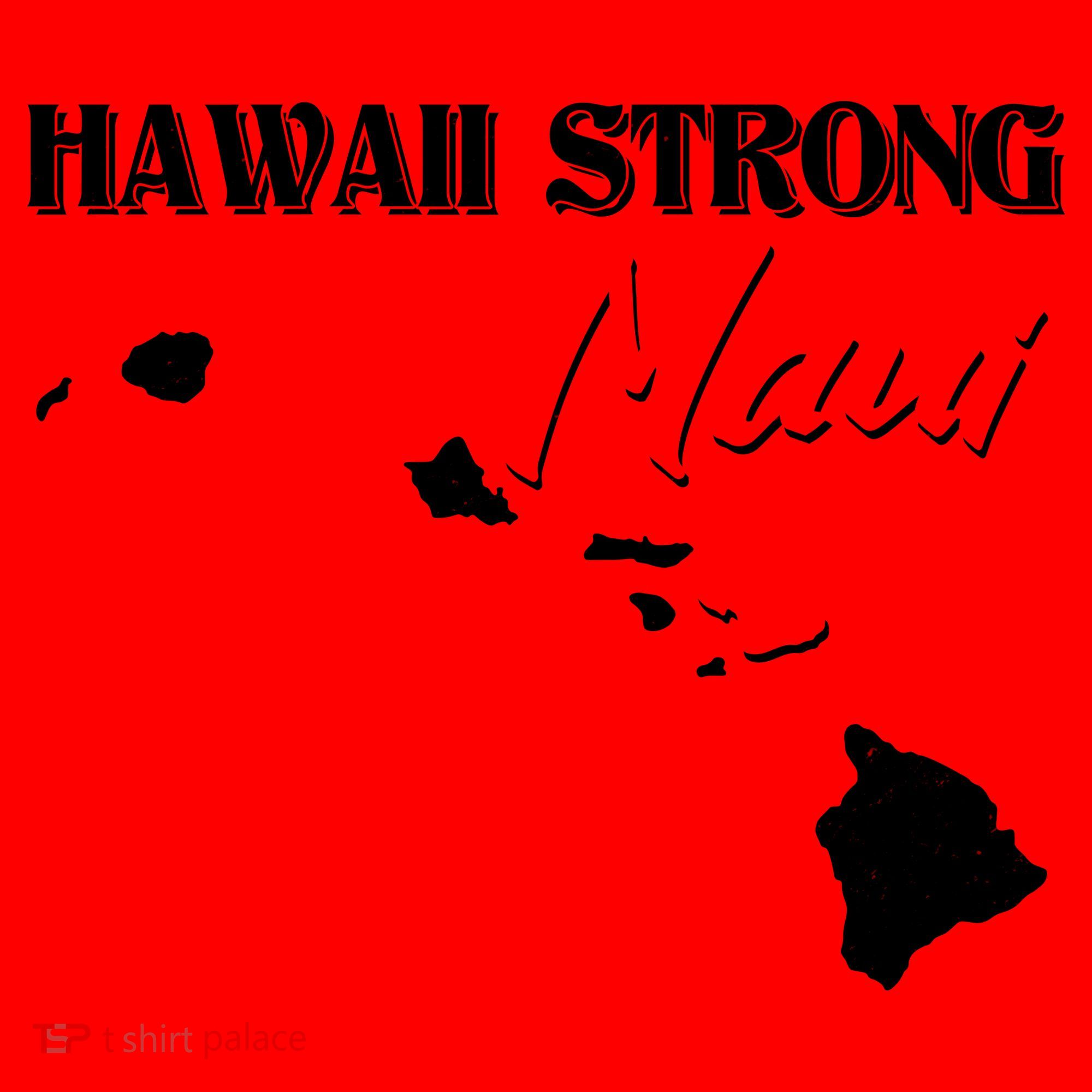 Hawaii Maui Strong Santa Hat