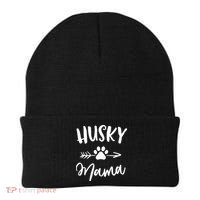 Husky Mama Siberian Husky Lover Owner Gifts Dog Mothers Day Beanie thumb 0