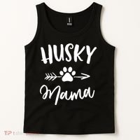 Husky Mama Siberian Husky Lover Owner Gifts Dog Mothers Day Tank Top thumb 2
