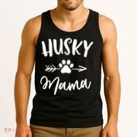Husky Mama Siberian Husky Lover Owner Gifts Dog Mothers Day Tank Top thumb 3