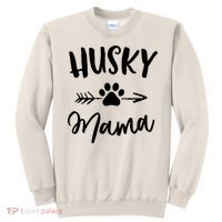 Husky Mama Siberian Husky Lover Owner Gifts Dog Mothers Day Sweatshirt thumb 0
