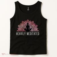 Heavily Meditated Spiritual Daily Meditation Zen Tank Top thumb 2