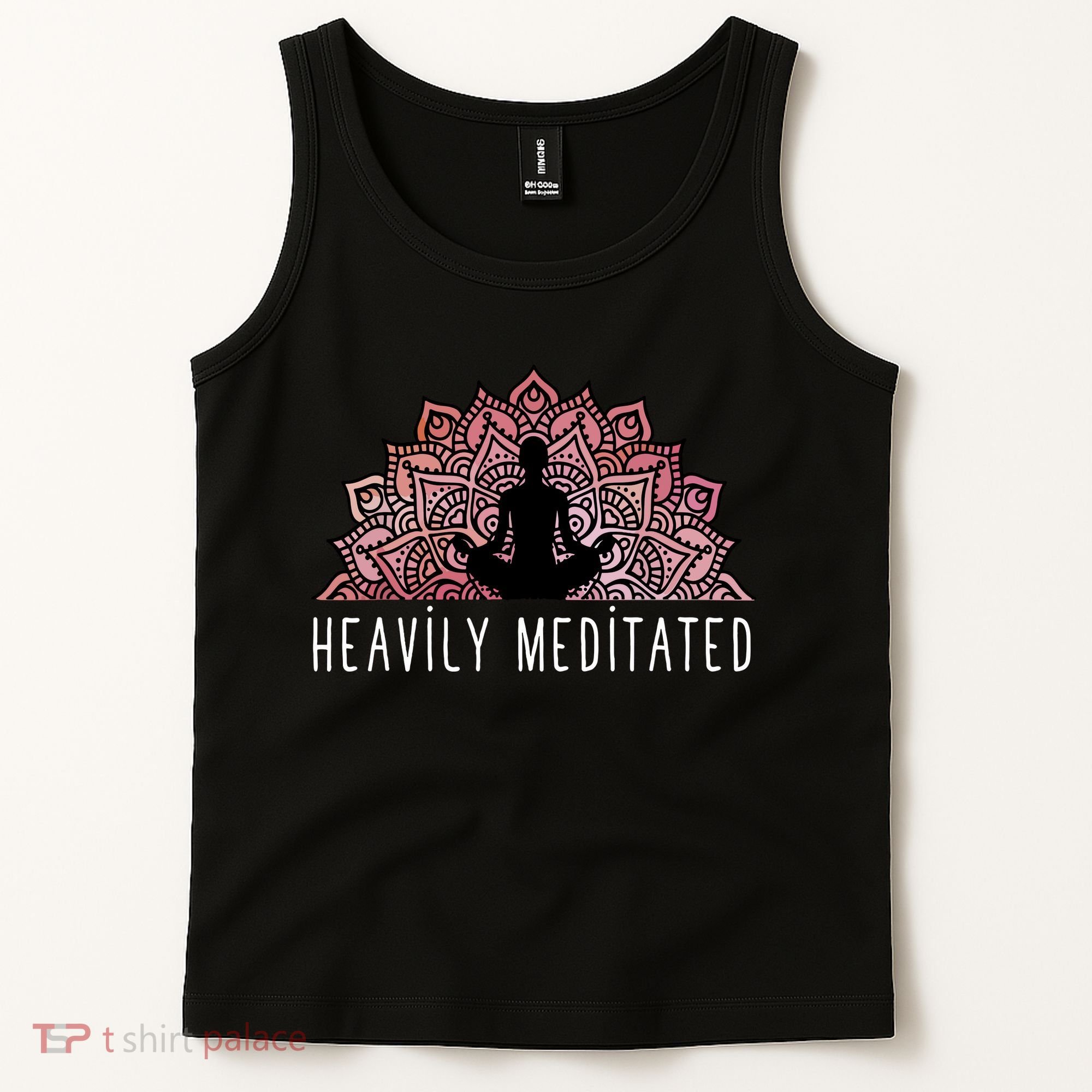Heavily Meditated Spiritual Daily Meditation Zen Tank Top