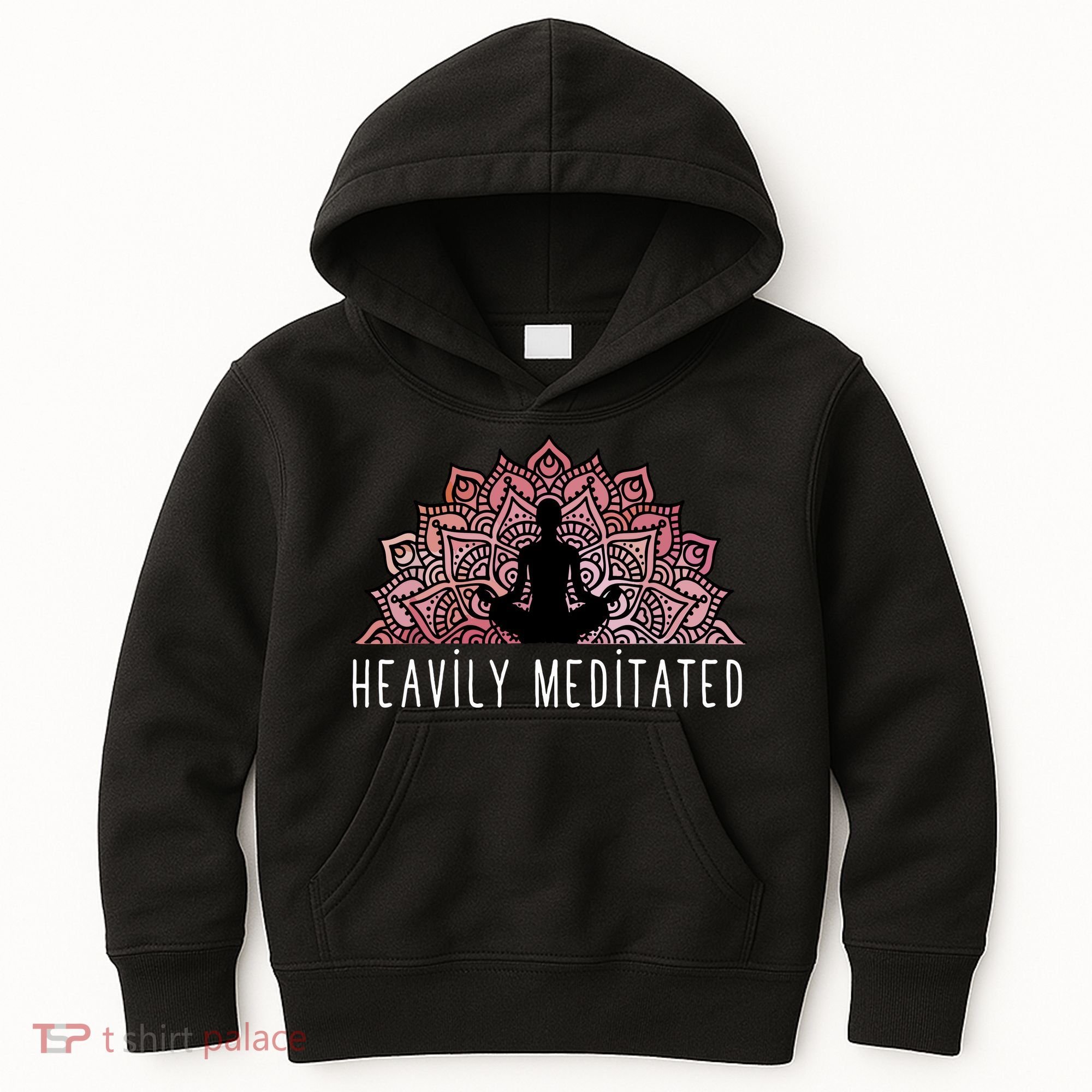 Heavily Meditated Spiritual Daily Meditation Zen Kids Hoodie