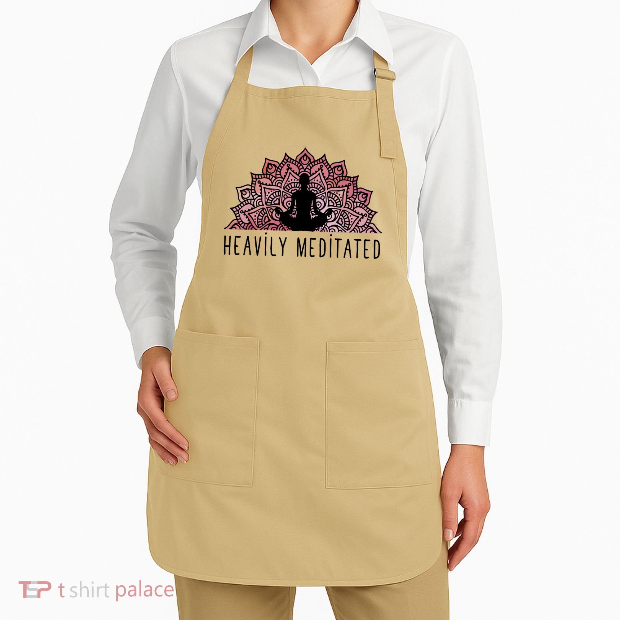 Heavily Meditated Spiritual Daily Meditation Zen Apron