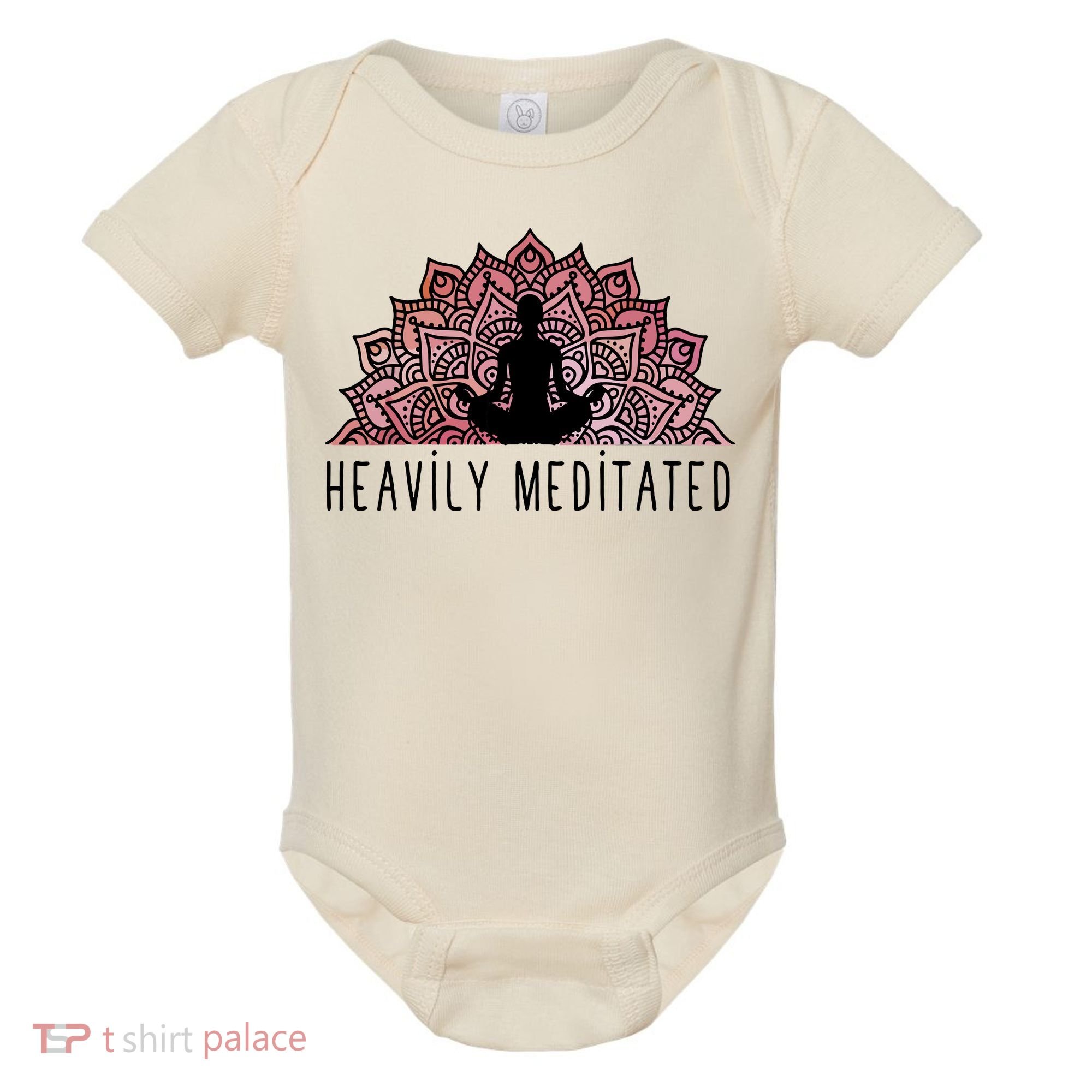 Heavily Meditated Spiritual Daily Meditation Zen Baby Bodysuit