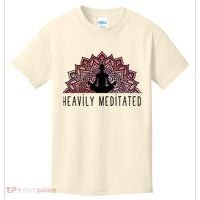 Heavily Meditated Spiritual Daily Meditation Zen Kids T-Shirt thumb 0