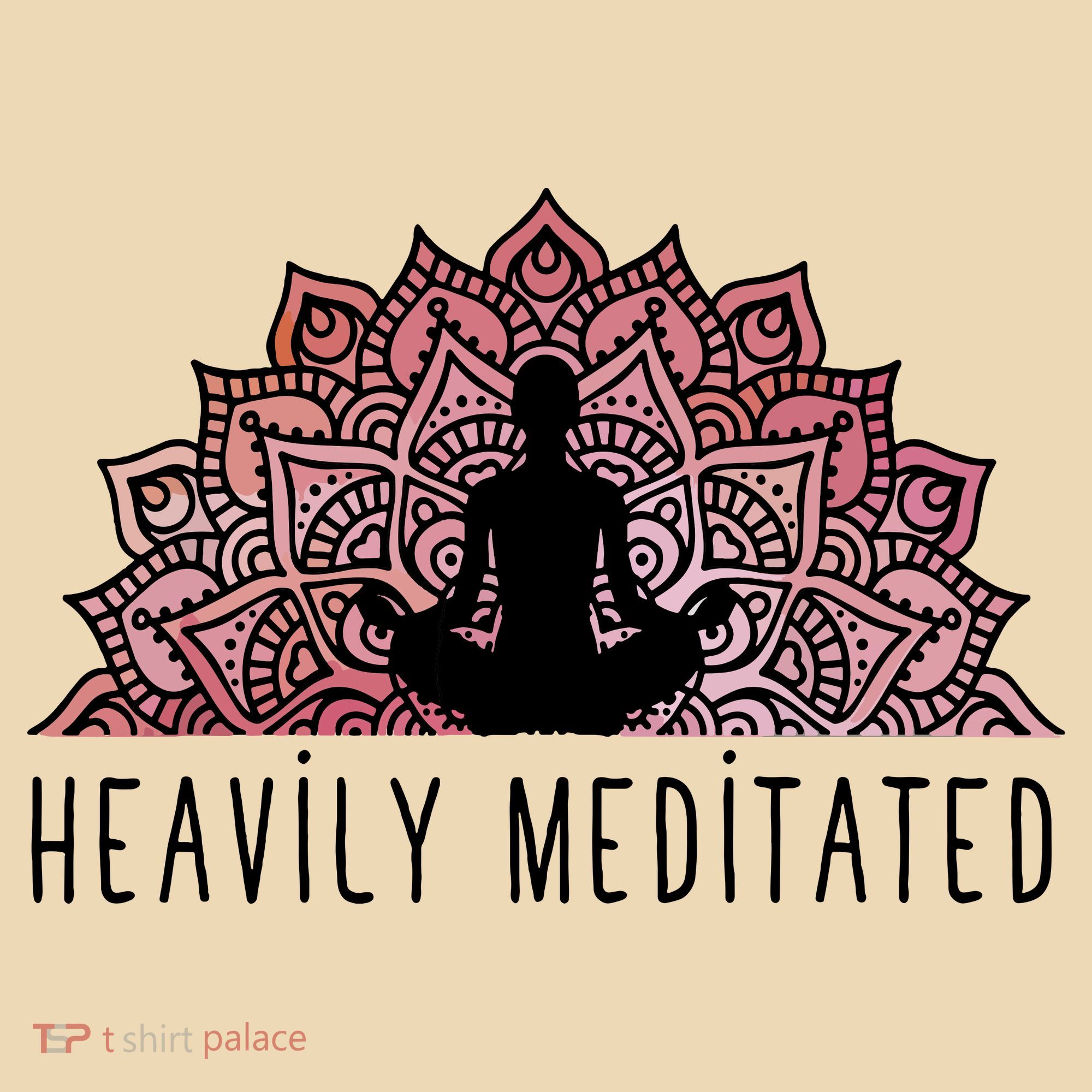 Heavily Meditated Spiritual Daily Meditation Zen Kids T-Shirt