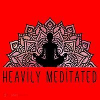 Heavily Meditated Spiritual Daily Meditation Zen Santa Hat thumb 1