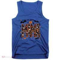 Halloween Mama Spooky Vibes Mama With Spider Gift Tank Top thumb 0