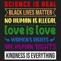 History Month Science Is Real Black Live Matter LGBT Pride Women's Sweatshirt thumb 2