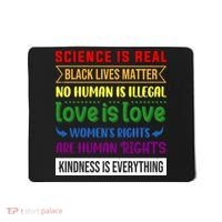 History Month Science Is Real Black Live Matter LGBT Pride Mousepad thumb 0