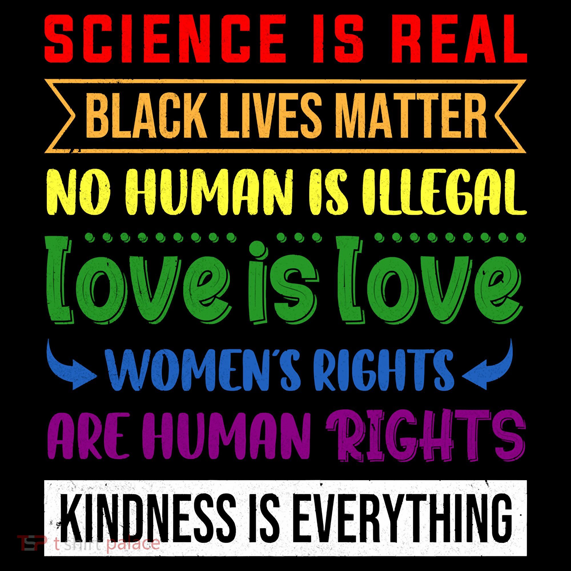 History Month Science Is Real Black Live Matter LGBT Pride Mousepad