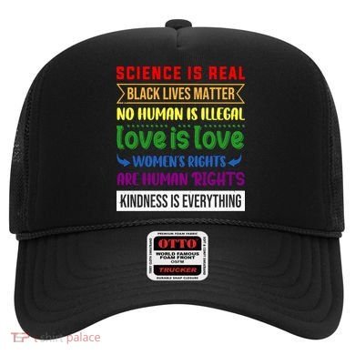 History Month Science Is Real Black Live Matter LGBT Pride Hat