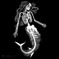 Halloween Mermaid Skeleton Backpack thumb 2