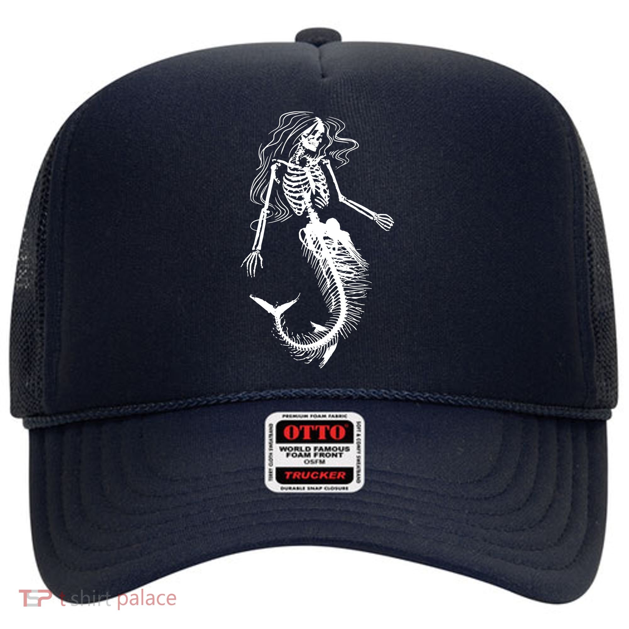 Halloween Mermaid Skeleton Hat