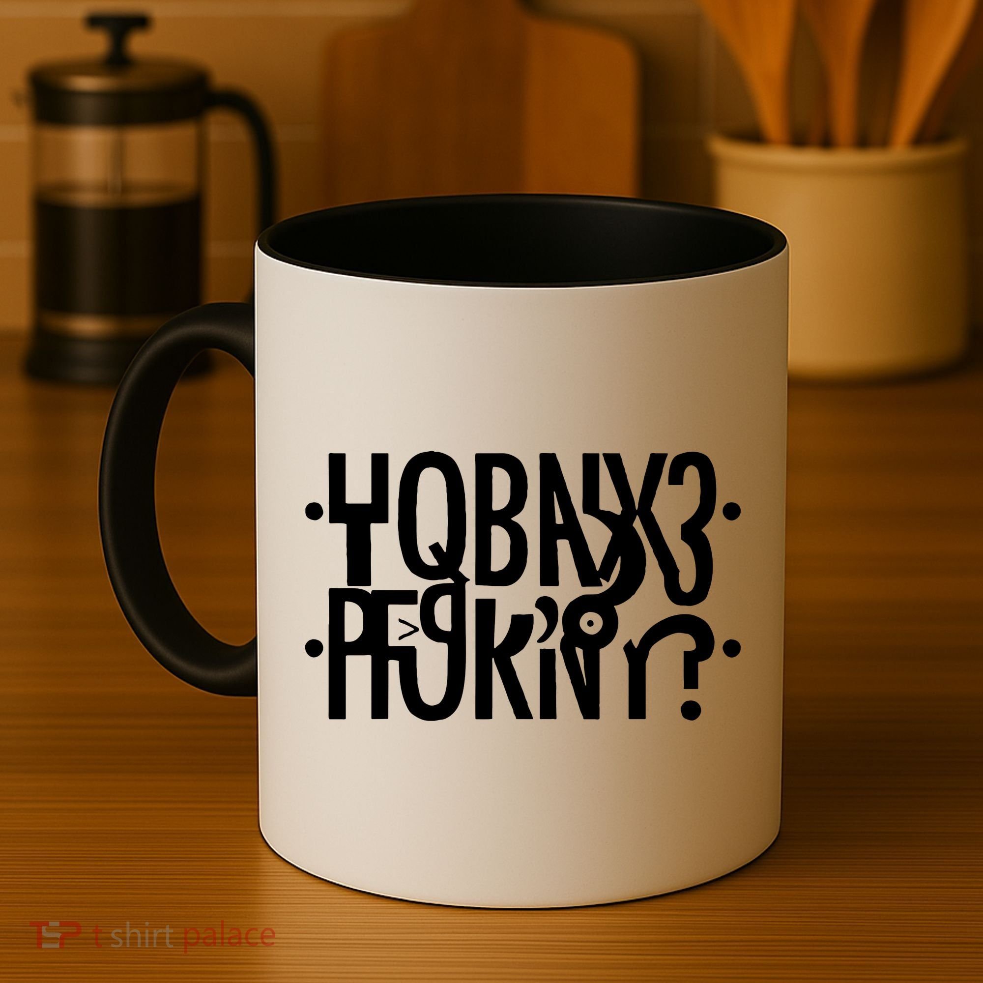 Hidden Message Secret Horny Funny Coffee Mug