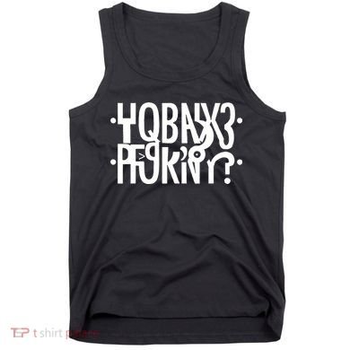 Hidden Message Secret Horny Funny Tank Top