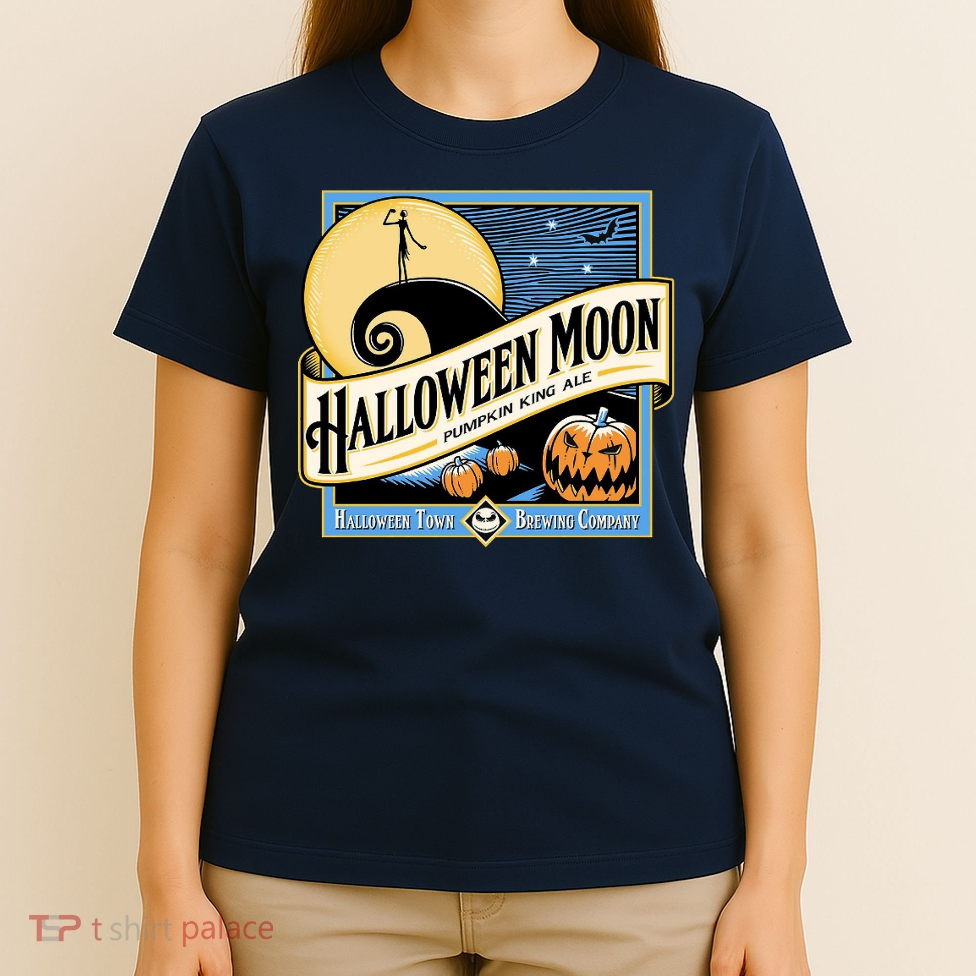 Halloween Moon Town Brewing Company Pumpkin King Ale T-Shirt