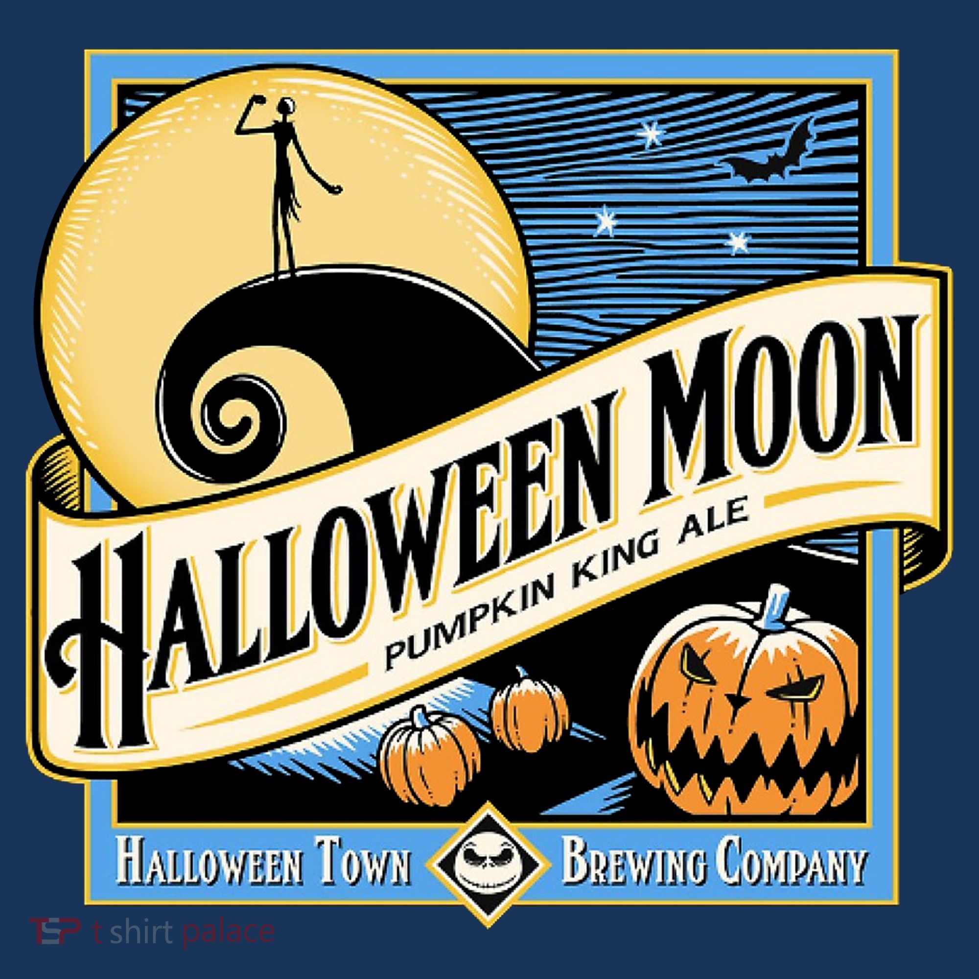 Halloween Moon Town Brewing Company Pumpkin King Ale T-Shirt