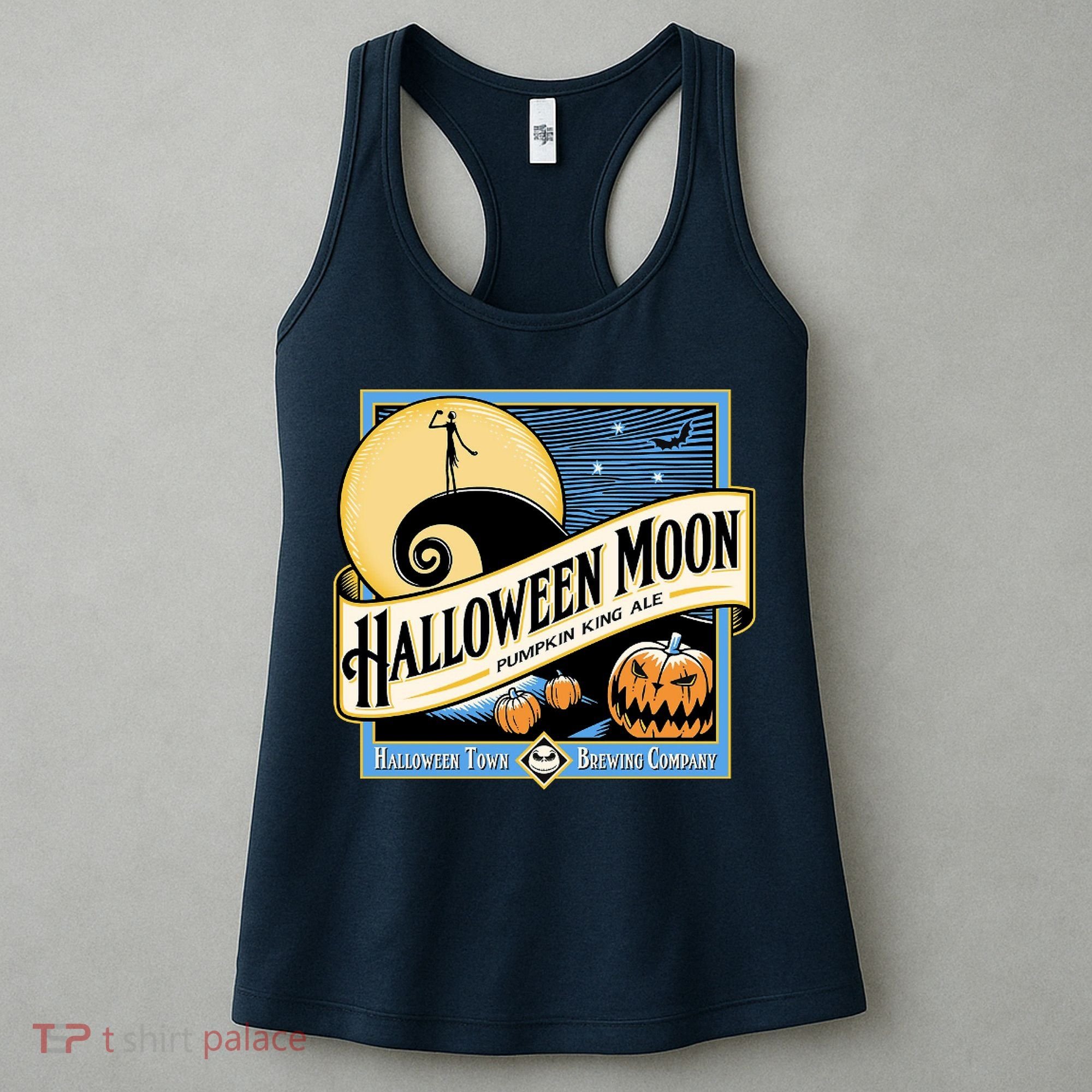 Halloween Moon Town Brewing Company Pumpkin King Ale Women's Tank Top
