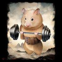 Hamster Muscle Training Weightlifting Cute Gift Coffee Mug thumb 5