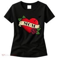 Heart Mom Tattoo Women's T-Shirt thumb 0