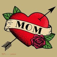 Heart Mom Tattoo Long Sleeve Shirt thumb 2