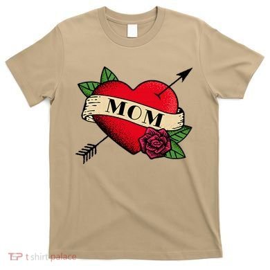 Heart Mom Tattoo T-Shirt