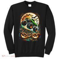 Halloween Monster Truck Jack O Lantern Trick Treat Sweatshirt thumb 0