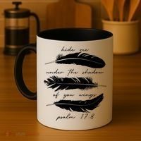 Hide Me Under The Shadow Of You Wings Psalm 17 8 Coffee Mug thumb 4
