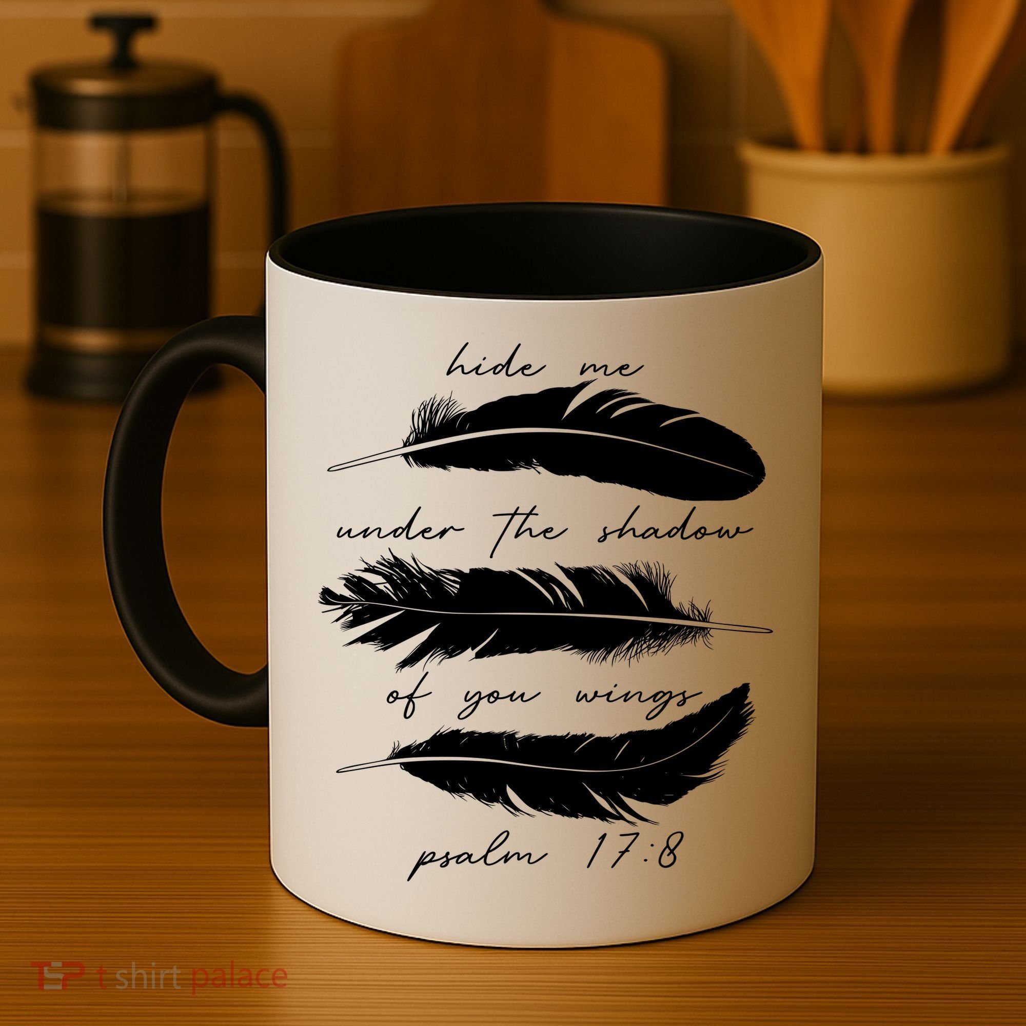 Hide Me Under The Shadow Of You Wings Psalm 17 8 Coffee Mug