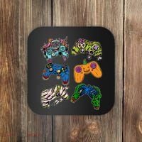 Halloween Monster Video Game Controllers Coaster thumb 0
